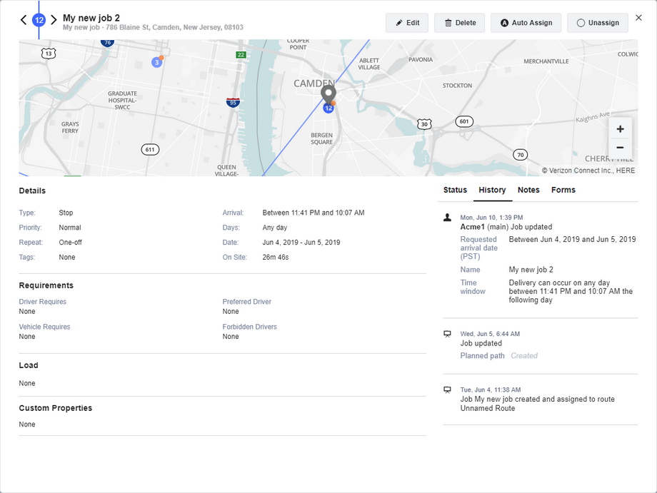 Plan Job Overview