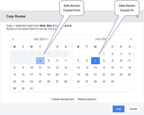 Copy Routes