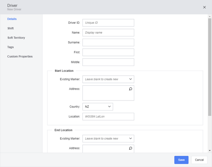 Creating Drivers – Verizon Connect Enterprise Help